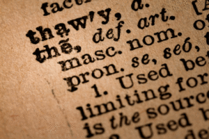 The pronouns